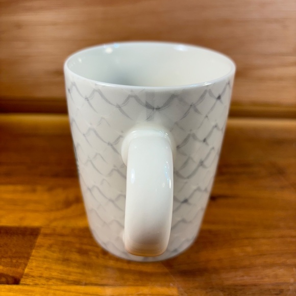 Starbucks Mermaid Logo Coffee Tea Mug 10 Oz Mermaid scales ceramic Cup NEW - Picture 2 of 7